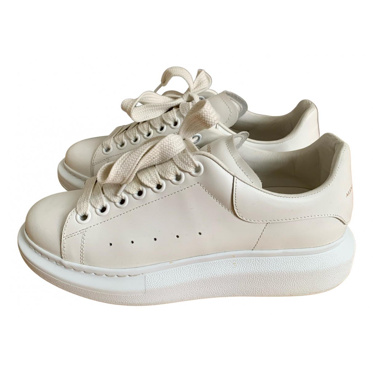 Oversize leather trainers Alexander 